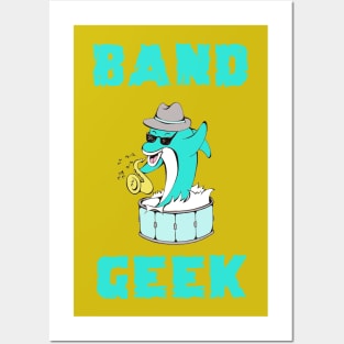 Band Geek - Jazz Dolphin Posters and Art